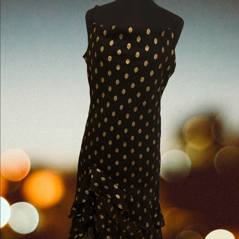 HER Destiny Ruffle Hem Sultry Dress